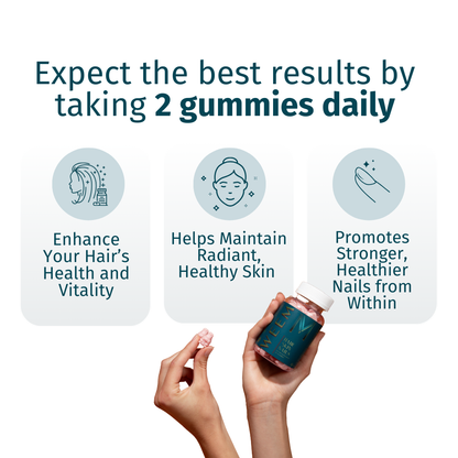 WEEM Hair Skin and Nails Gummies