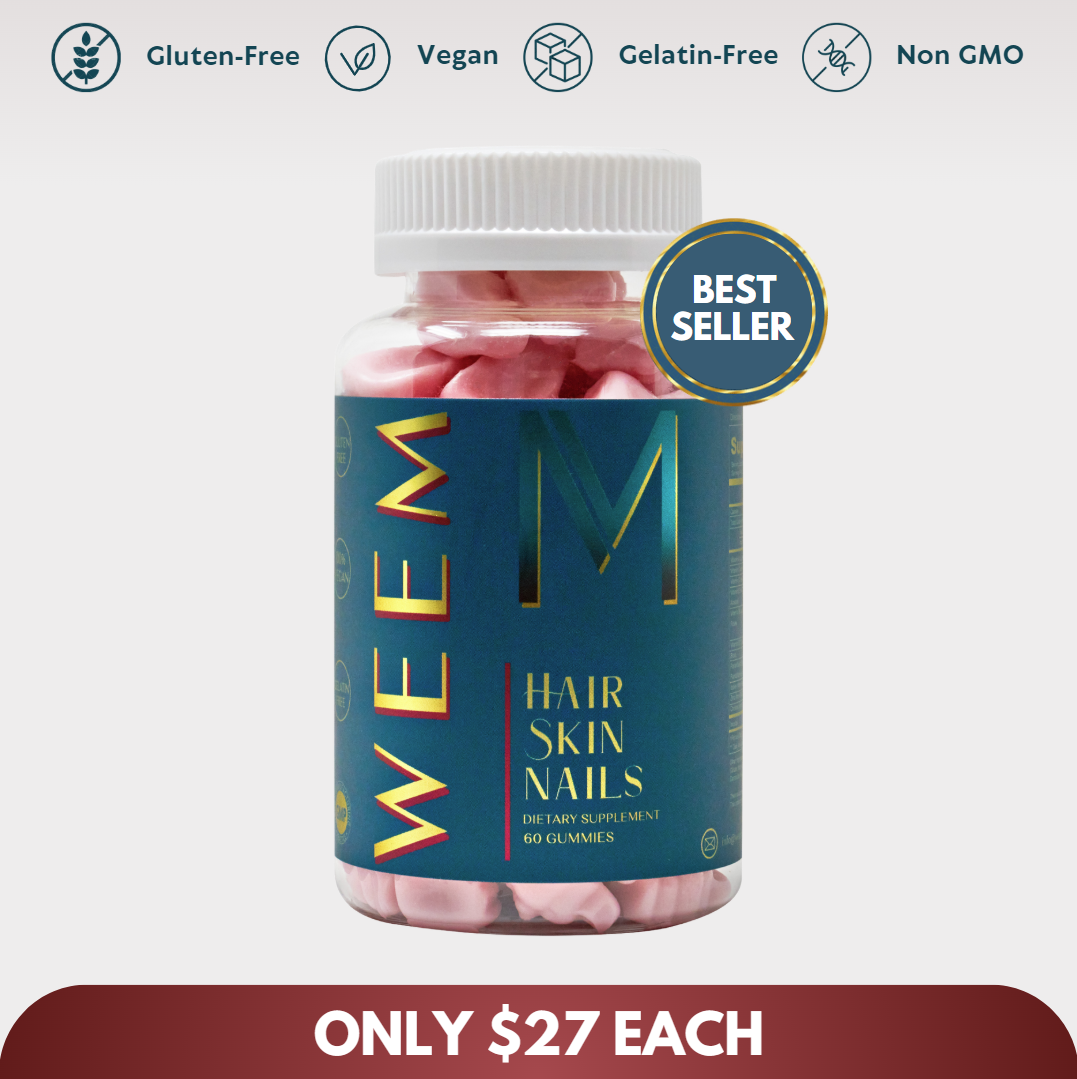 WEEM Hair Skin and Nails Gummies